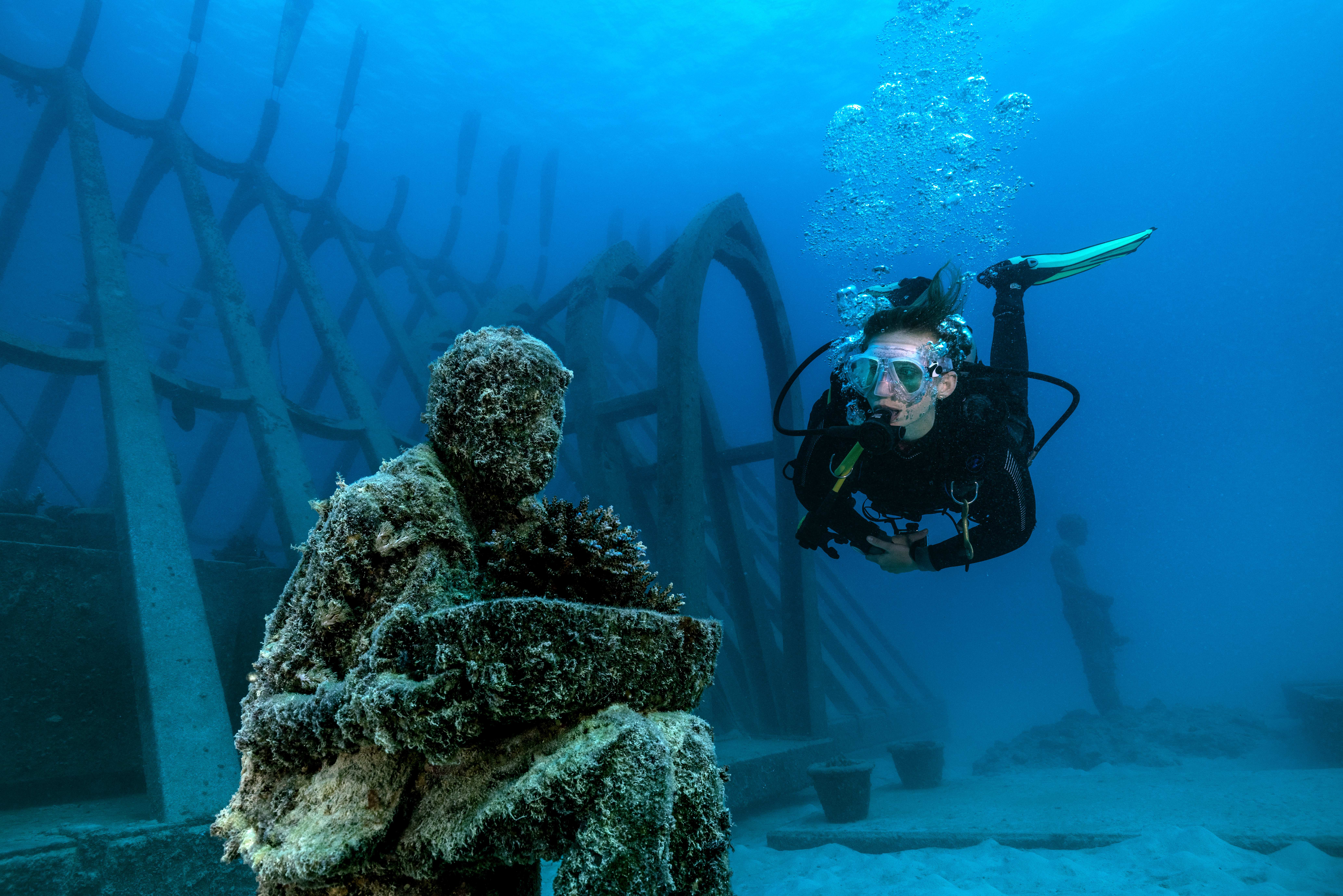 Museum of Underwater Art | Coral Greenhouse Museum of Underwater Art | Coral Greenhouse