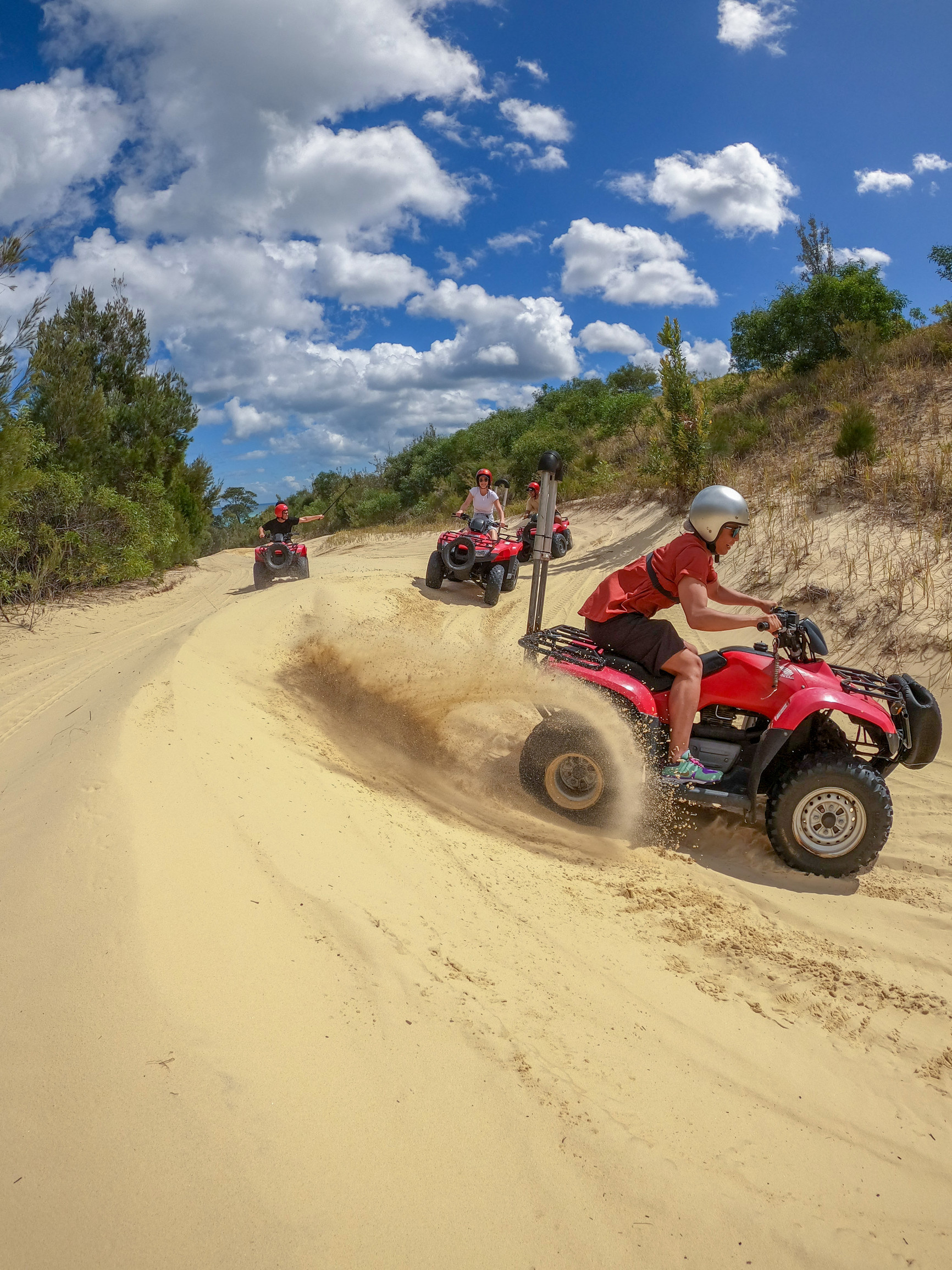 Quad Biking at Tangalooma Island Resort Moreton Island | Best things to do with friends Brisbane Quad Biking at Tangalooma Island Resort Moreton Island | Best things to do with friends Brisbane