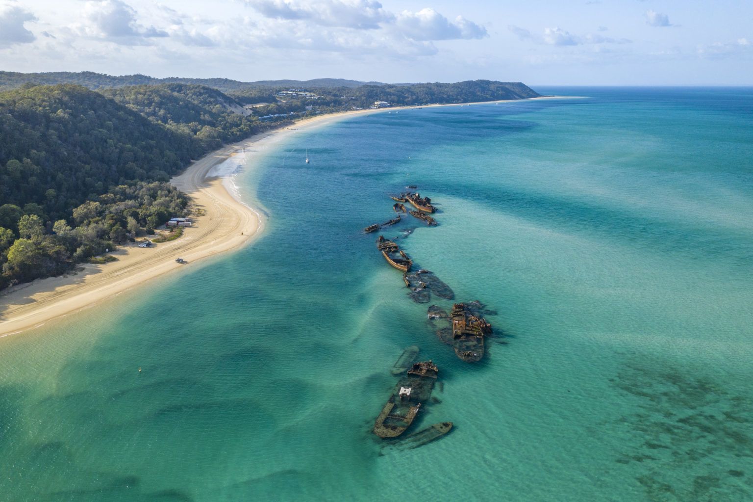Tangalooma Wrecks, Moreton Island | Drone photography Queensland Tangalooma Wrecks, Moreton Island | Drone photography Queensland