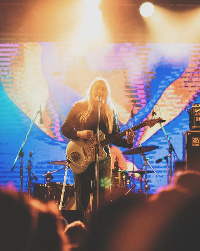 Performer onstage at BIGSOUND music festival in Brisbane Performer onstage at BIGSOUND music festival in Brisbane