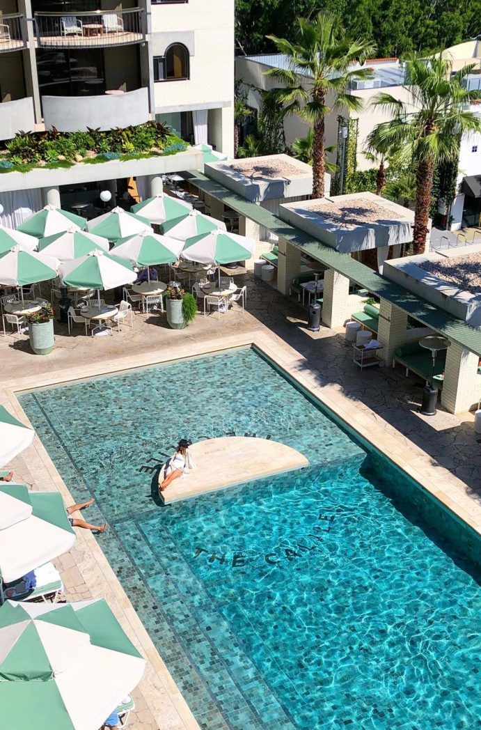Drone shot of the pool at the Calile Hotel, Fortitude Valley by @litzwashere | Hotels by Design Queensalnd Drone shot of the pool at the Calile Hotel, Fortitude Valley by @litzwashere | Hotels by Design Queensalnd