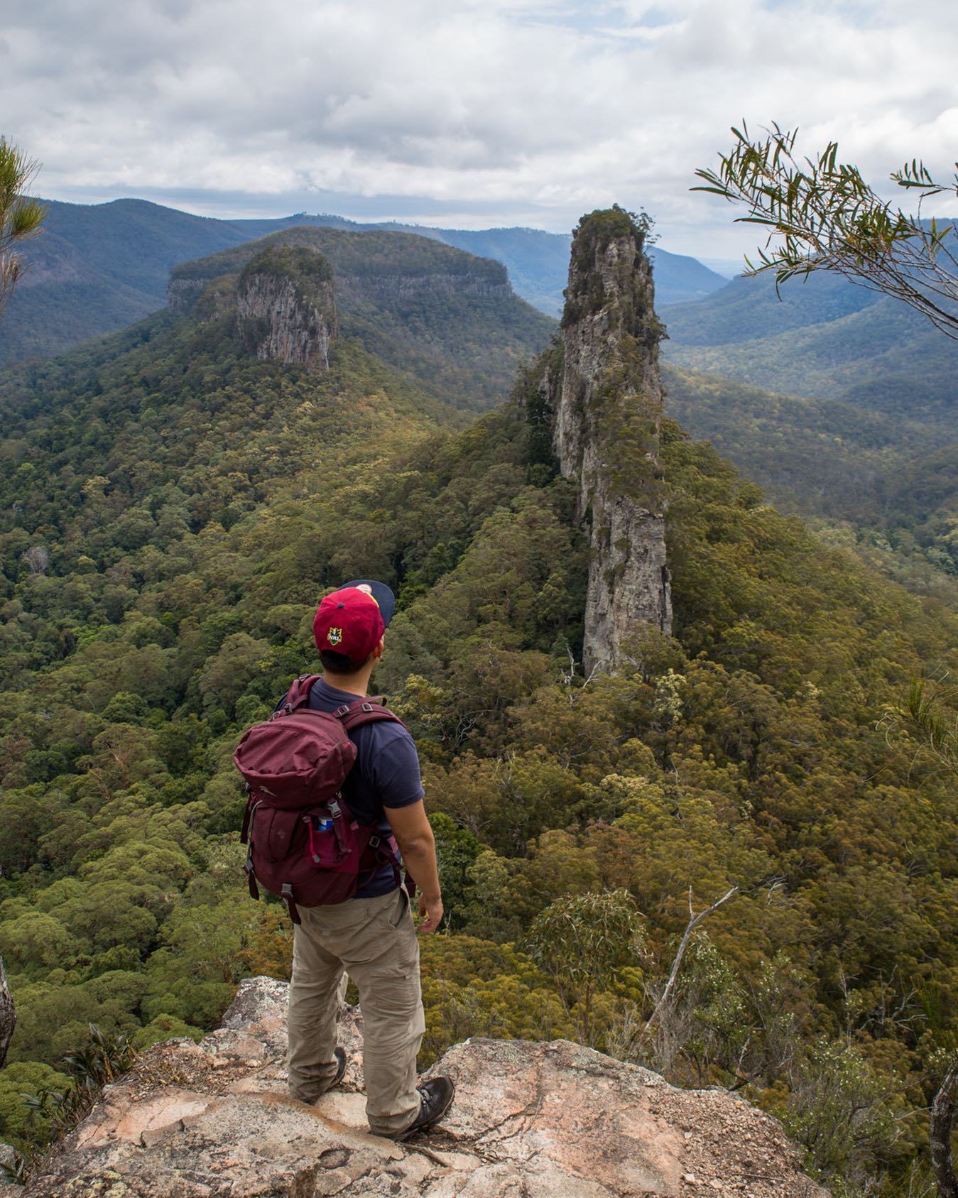 View of The Steamers, a challenging hike in Main Range National Park | lesser known national parks Queensland View of The Steamers, a challenging hike in Main Range National Park | lesser known national parks Queensland
