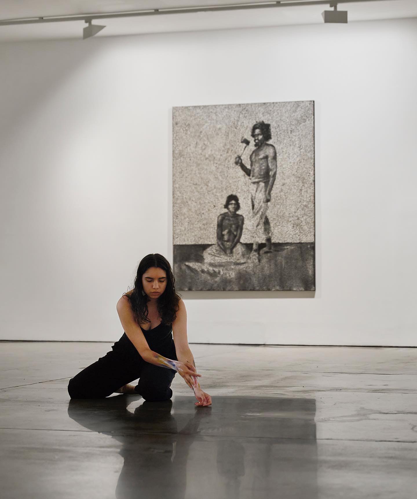 First Nations artist performs at Institute of Modern Art, Brisbane First Nations artist performs at Institute of Modern Art, Brisbane
