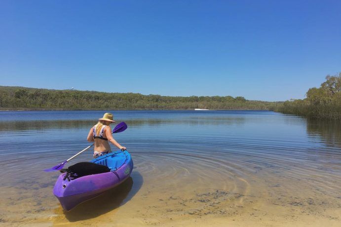 Brown Lake North Stradbroke Island Brown Lake North Stradbroke Island