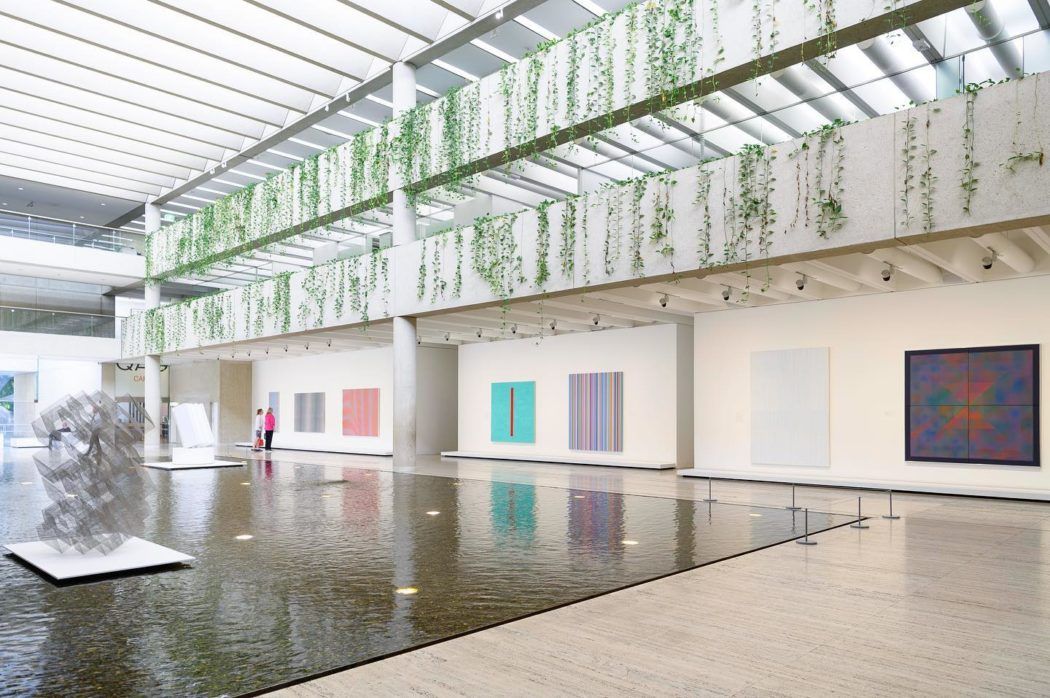 An art gallery