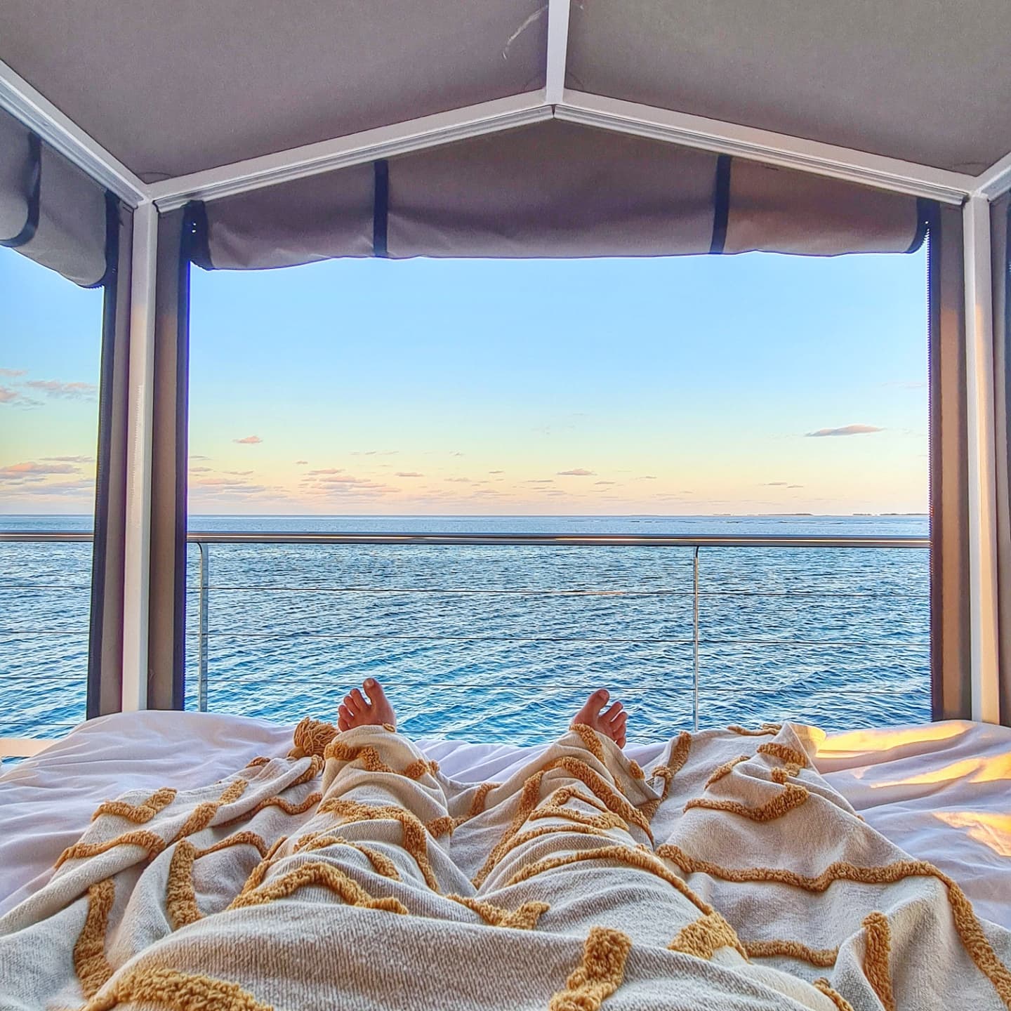 Overnight on Lady Musgrave HQ | glamping Great Barrier Reef