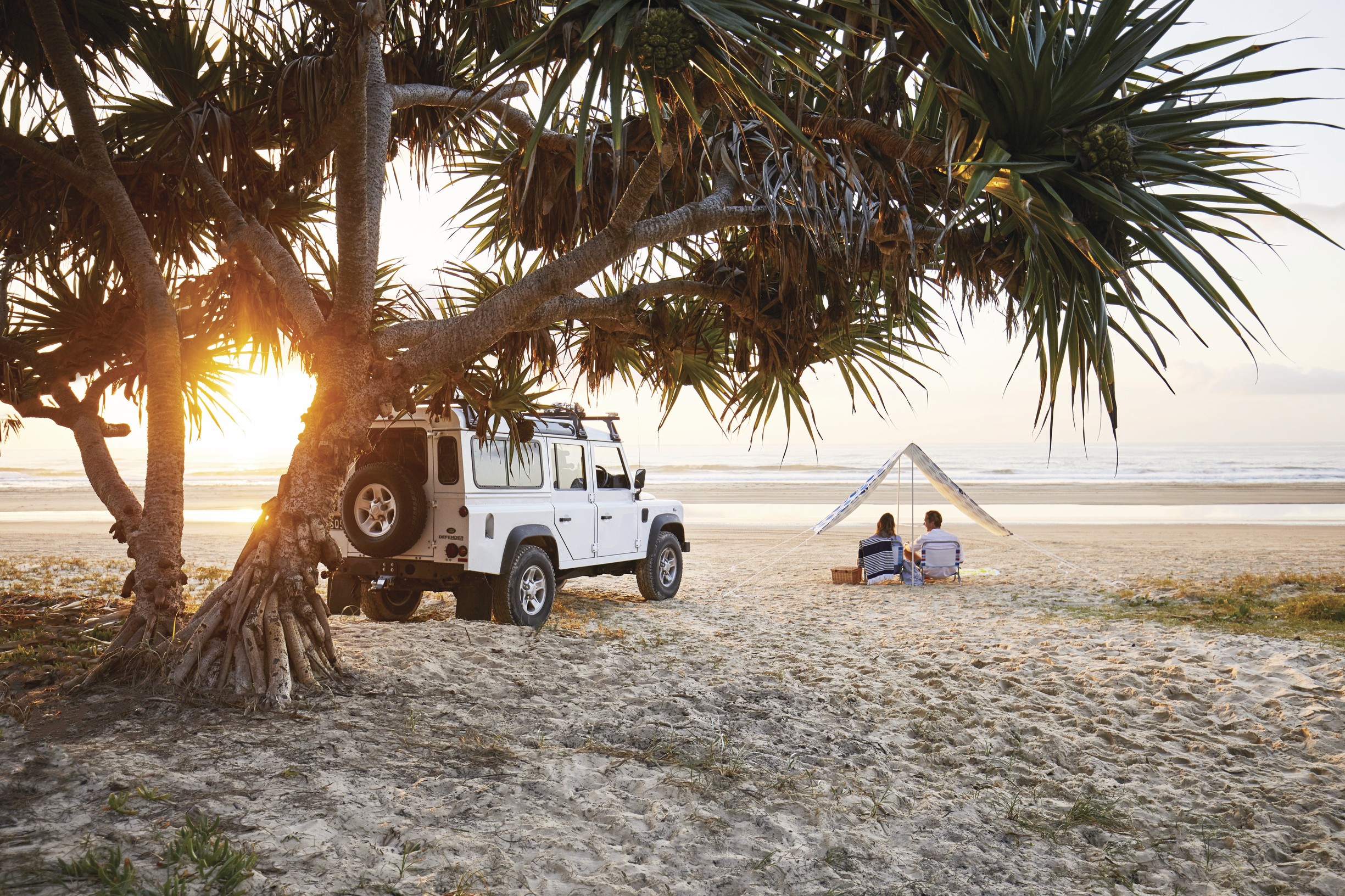 Camping on Fraser Island