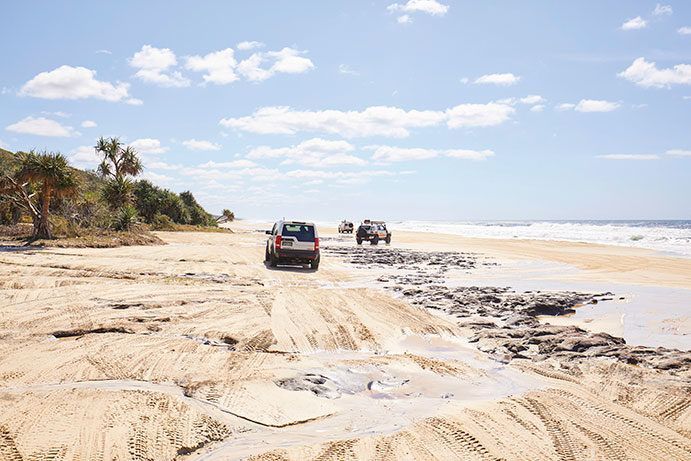 Great Beach Drive Fraser Coast | Best Queensland 4WD driving