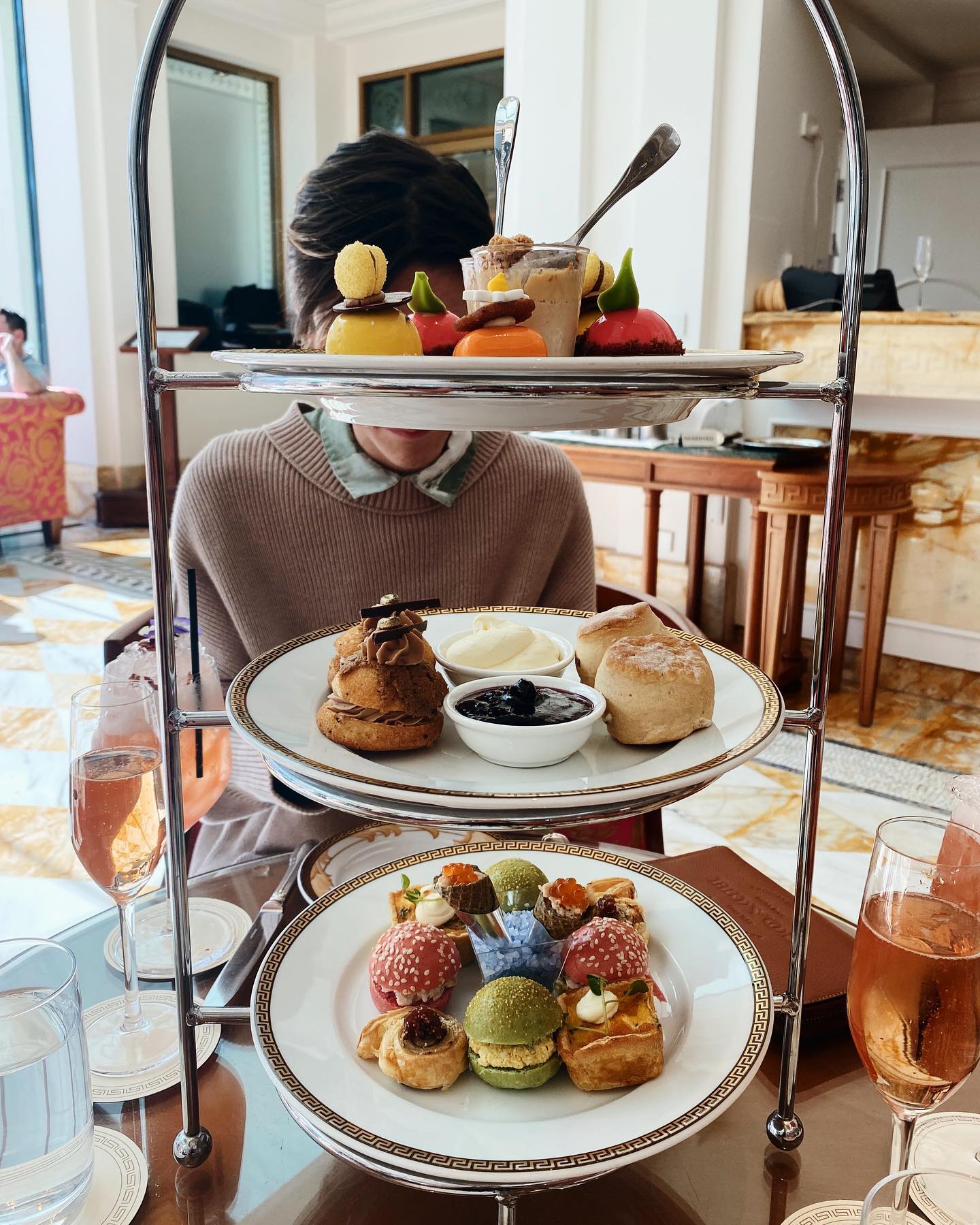 High tea Palazzo Versace | Things to do when it rains Gold Coast