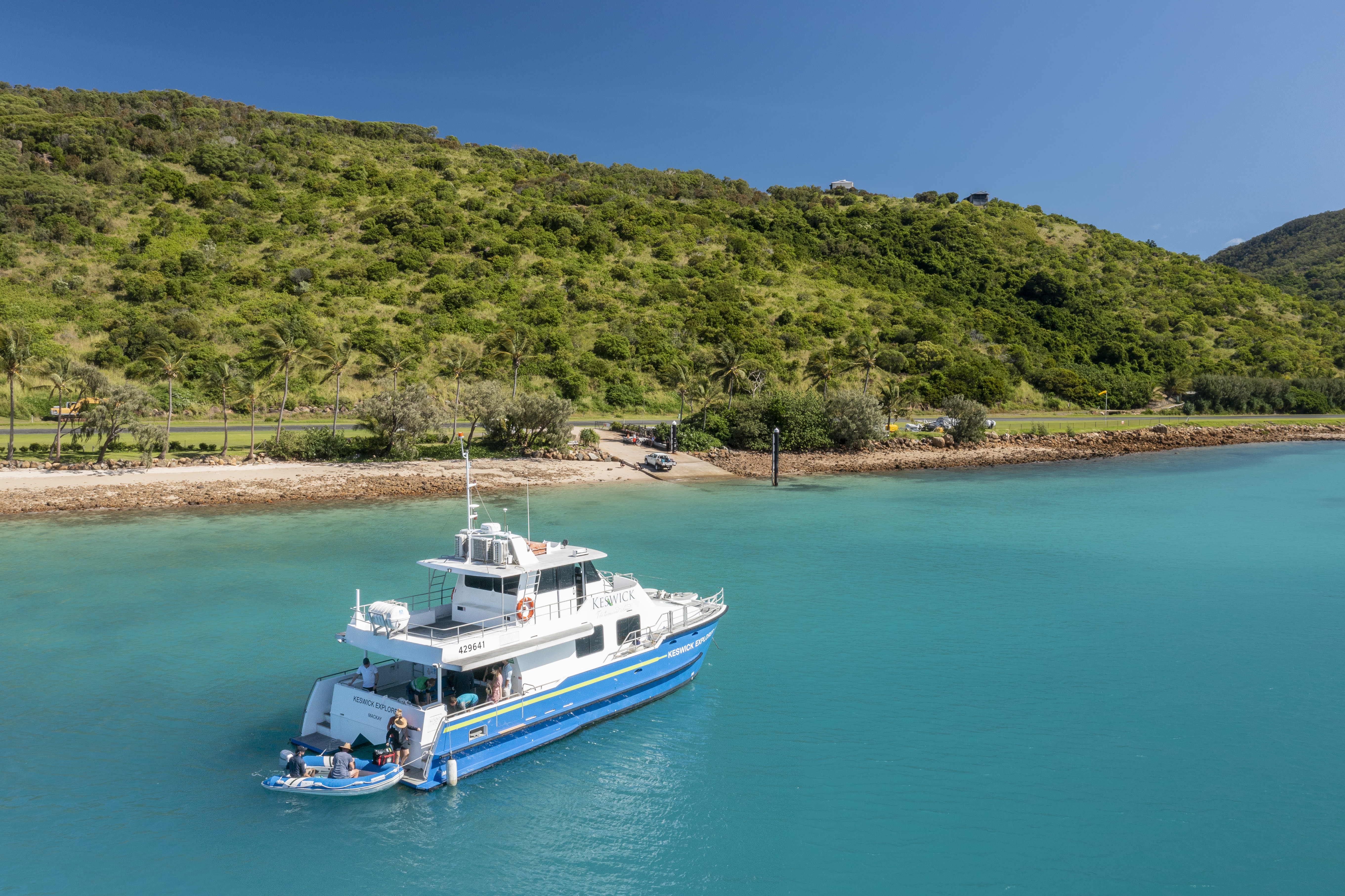 One of the southern-most Whitsunday Islands