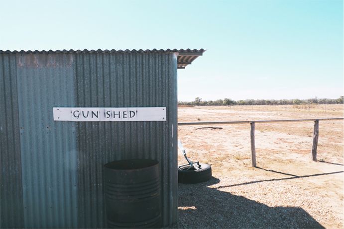 Shandonvale Station Gunshed | Outback Queensland Shandonvale Station Gunshed | Outback Queensland