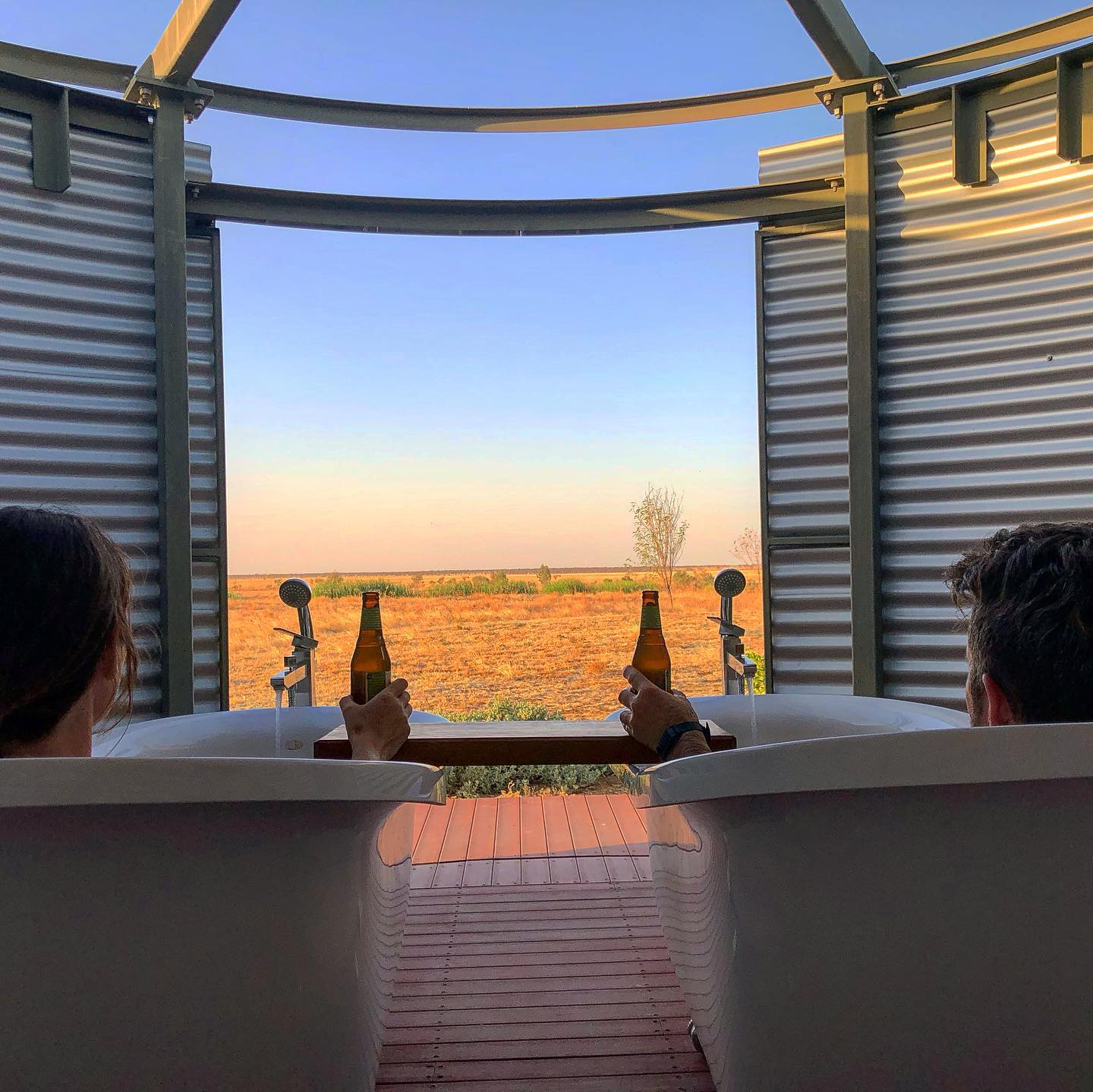 Julia Creek Caravan Park | outdoor baths Queensland