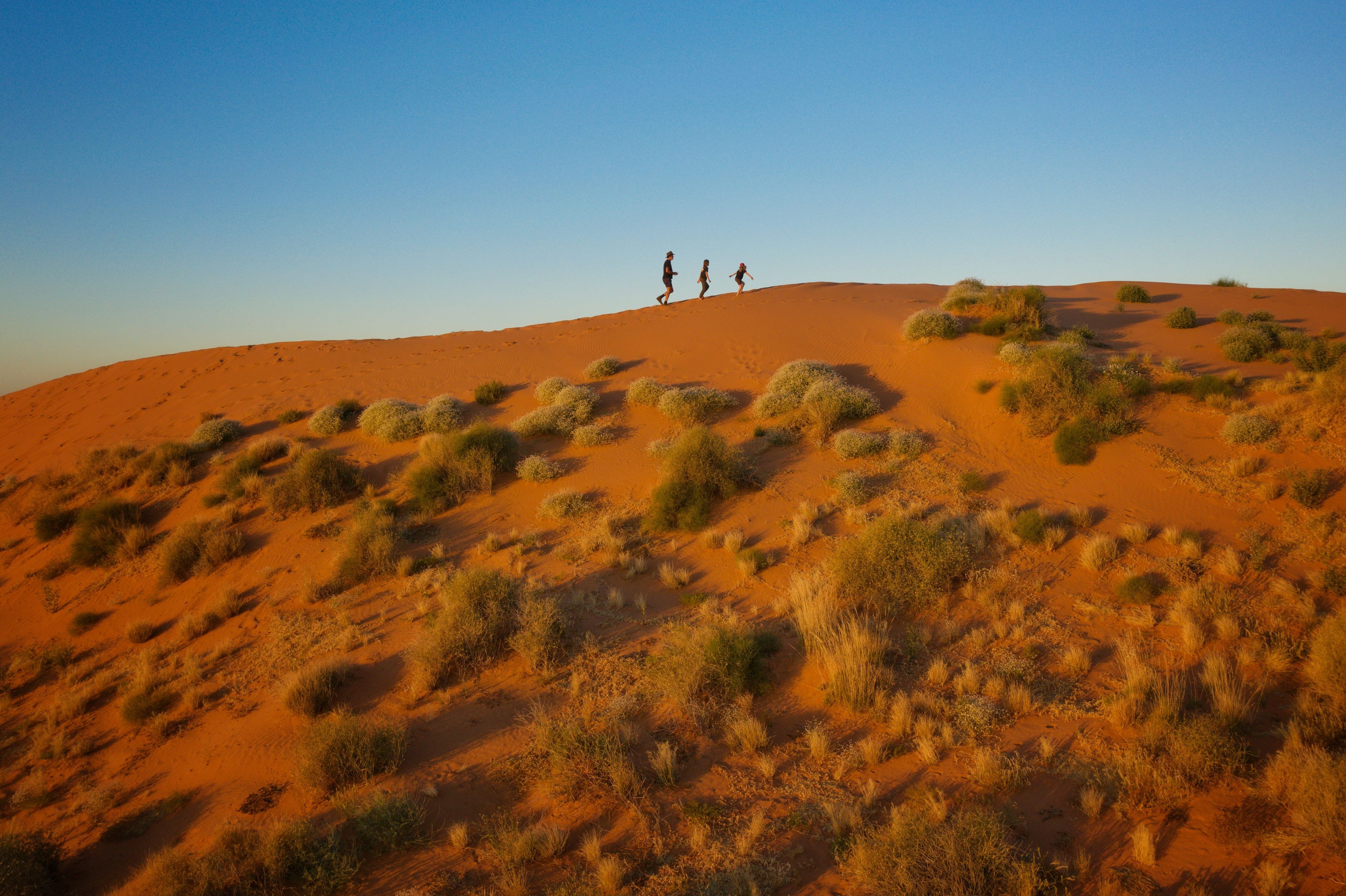 Sand dunes just outside of Birdsville Sand dunes just outside of Birdsville