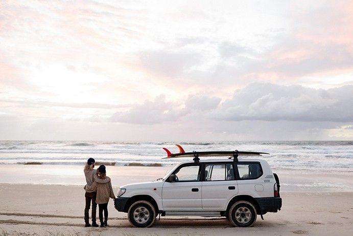 Beach driving Beach driving