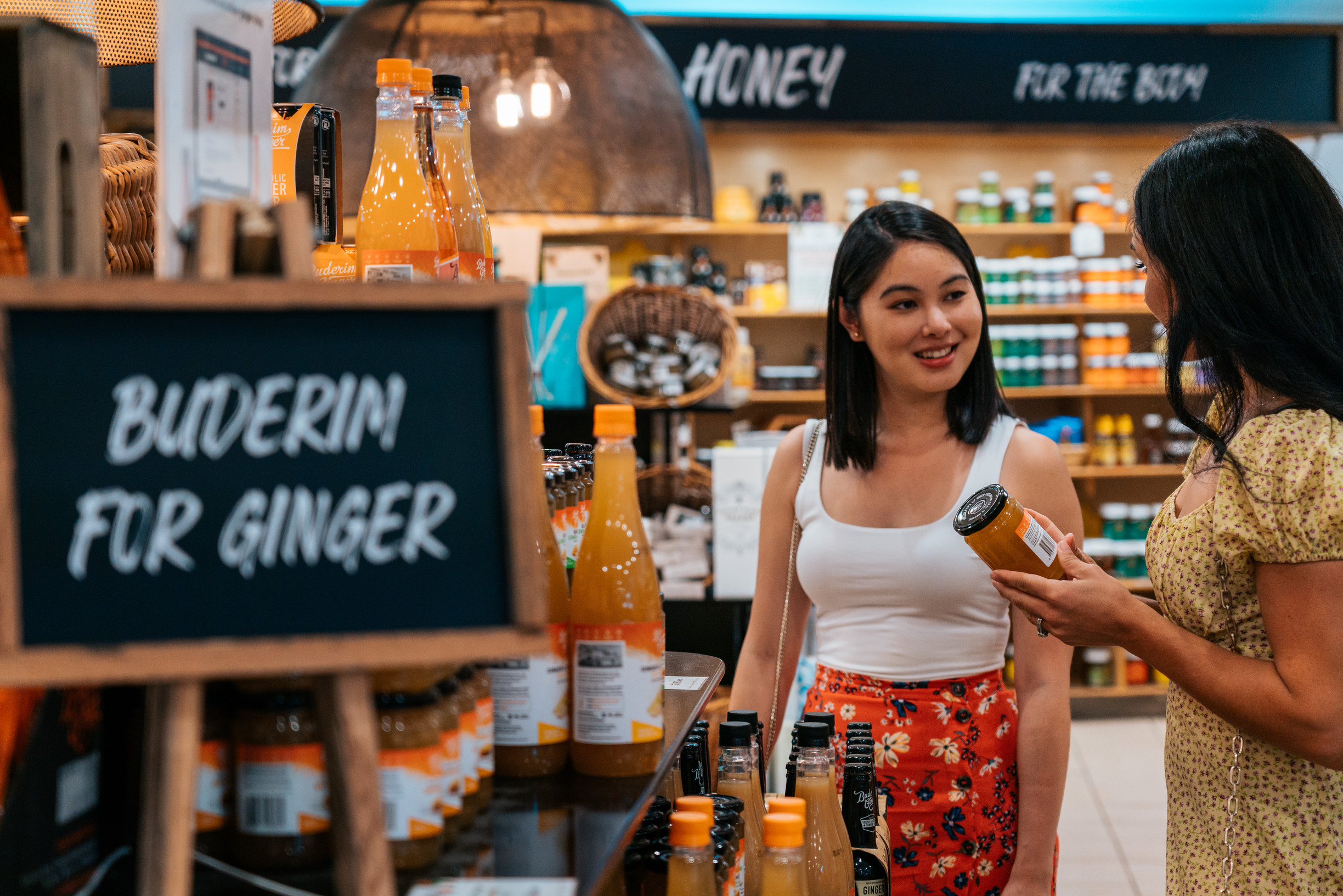 Shopping for local ginger products in the retail store at The Ginger Factory | best things to do Sunshine Coast Shopping for local ginger products in the retail store at The Ginger Factory | best things to do Sunshine Coast