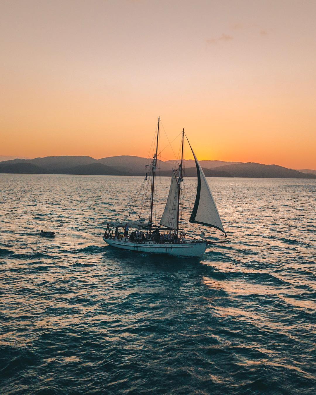 Sunset sail with Providence Sailing | 48 hours in Airlie Beach