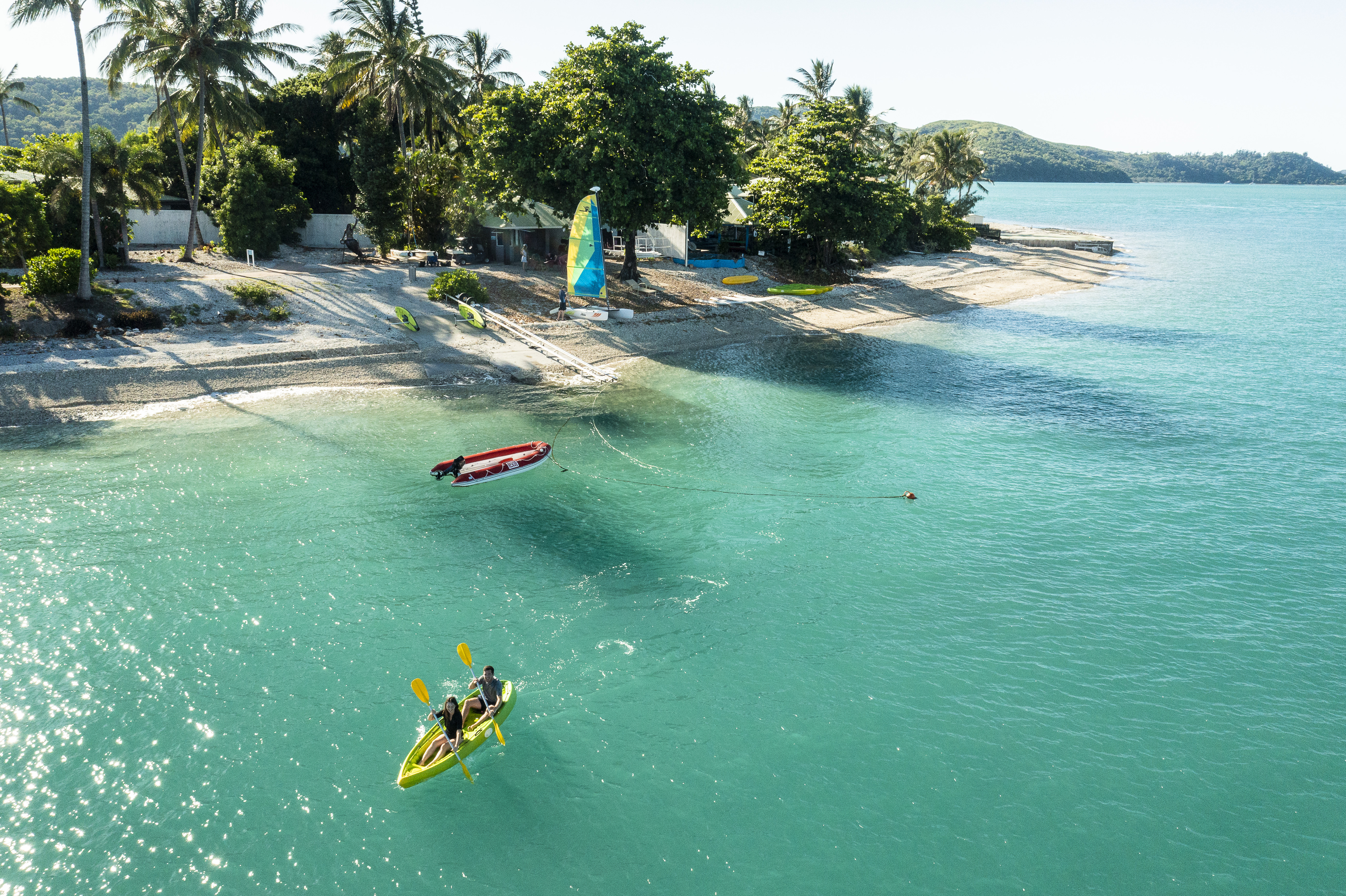 Watersports available on the island Watersports available on the island