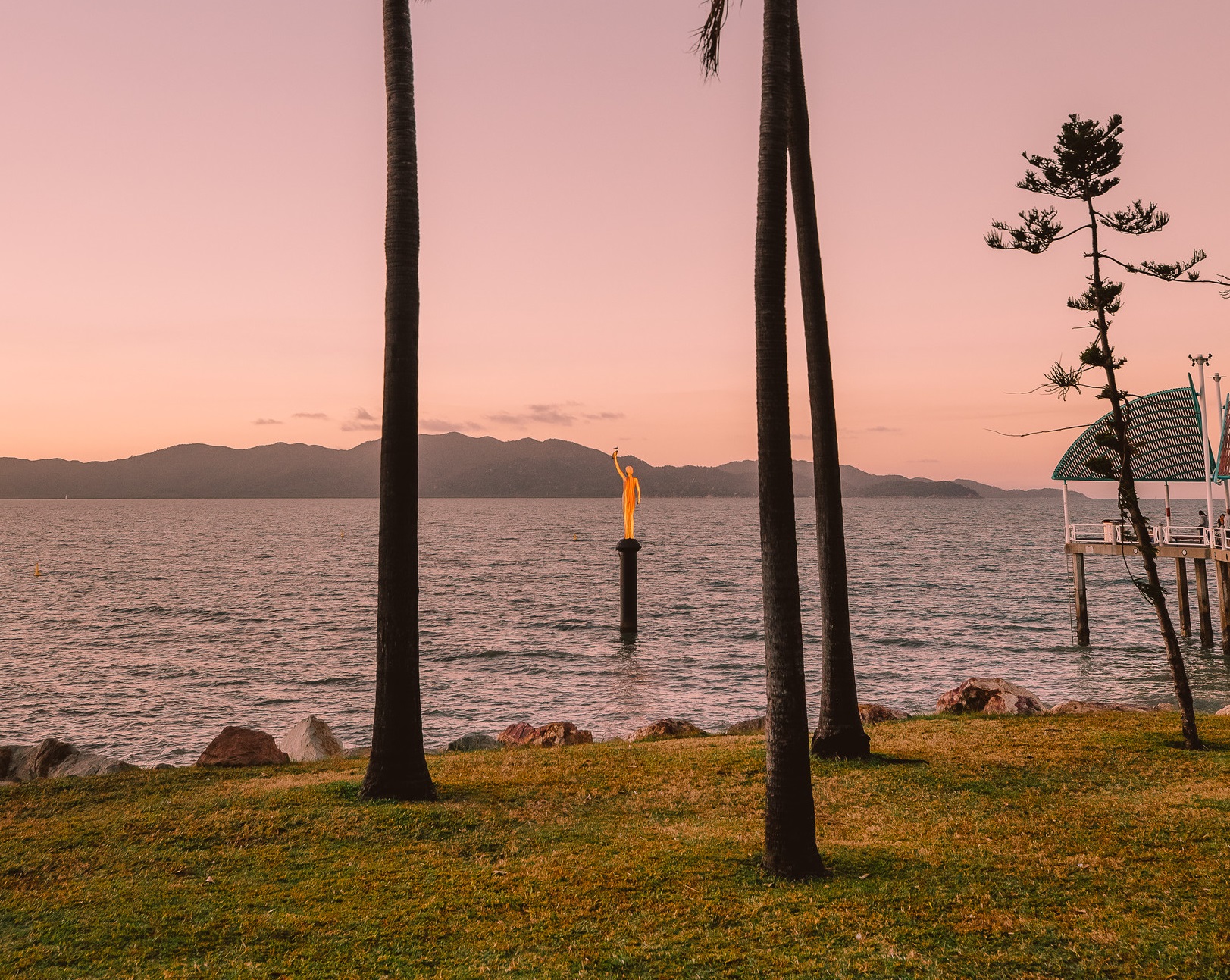 Ocean Siren installation, Museum of Underwater Art | indigenous tours townsville