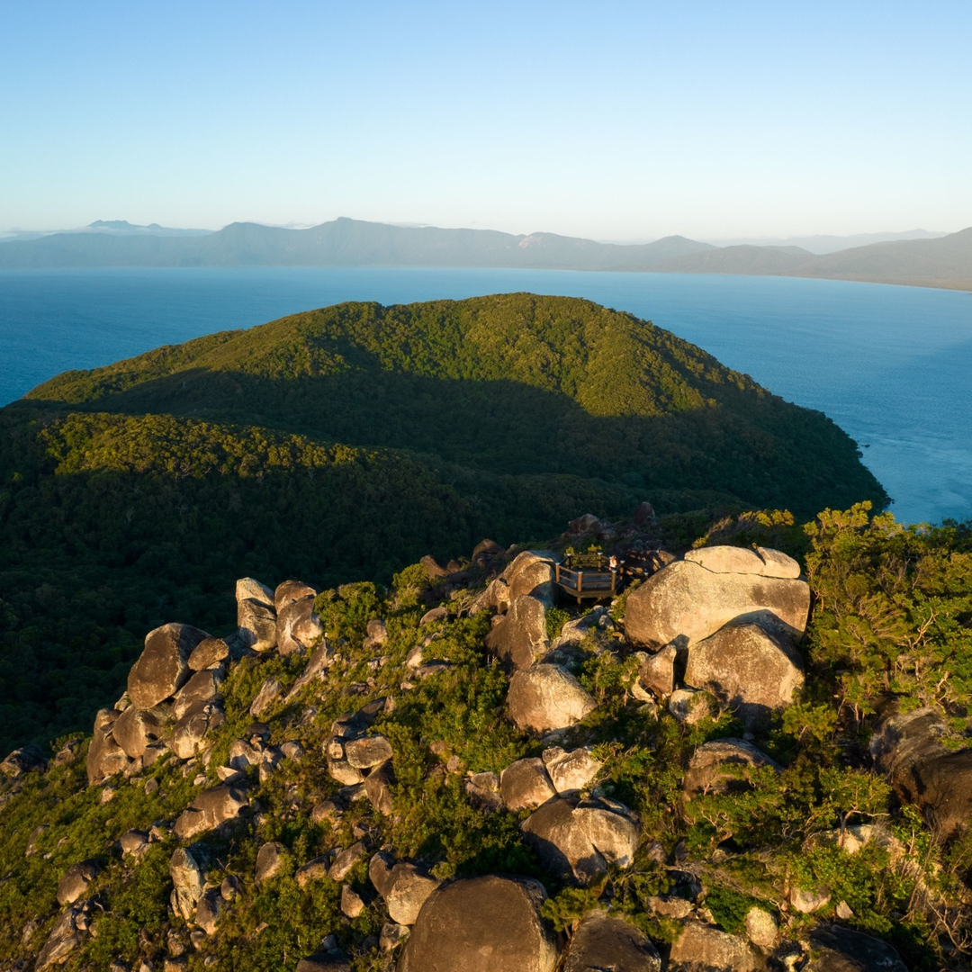 Hiking to lookout Fitzroy Island National Park | mountain climbs cairns Hiking to lookout Fitzroy Island National Park | mountain climbs cairns