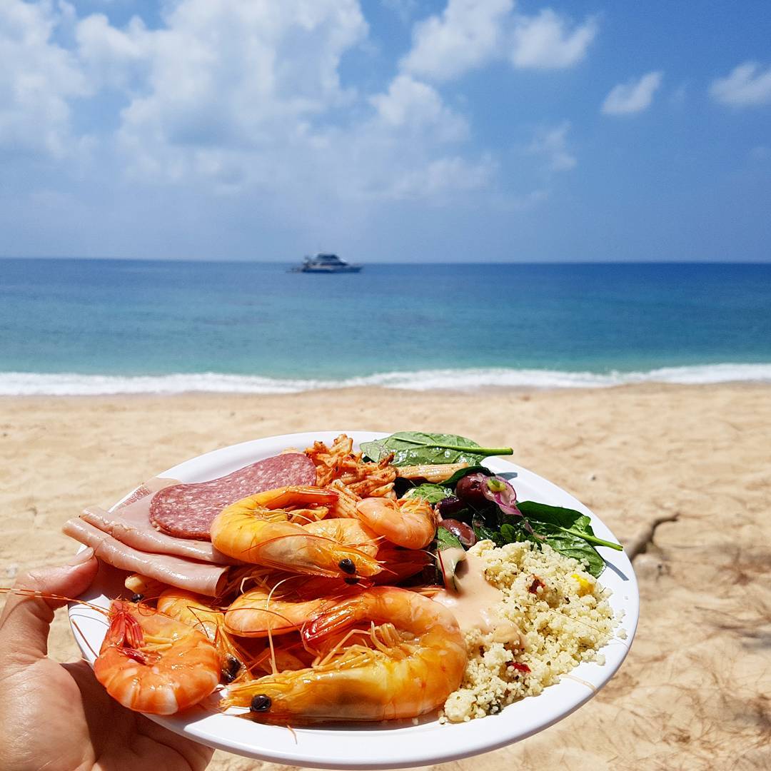 Buffet lunch on Frankland Island with Frankland Island Reef Cruises | Frankland Islands Buffet lunch on Frankland Island with Frankland Island Reef Cruises | Frankland Islands
