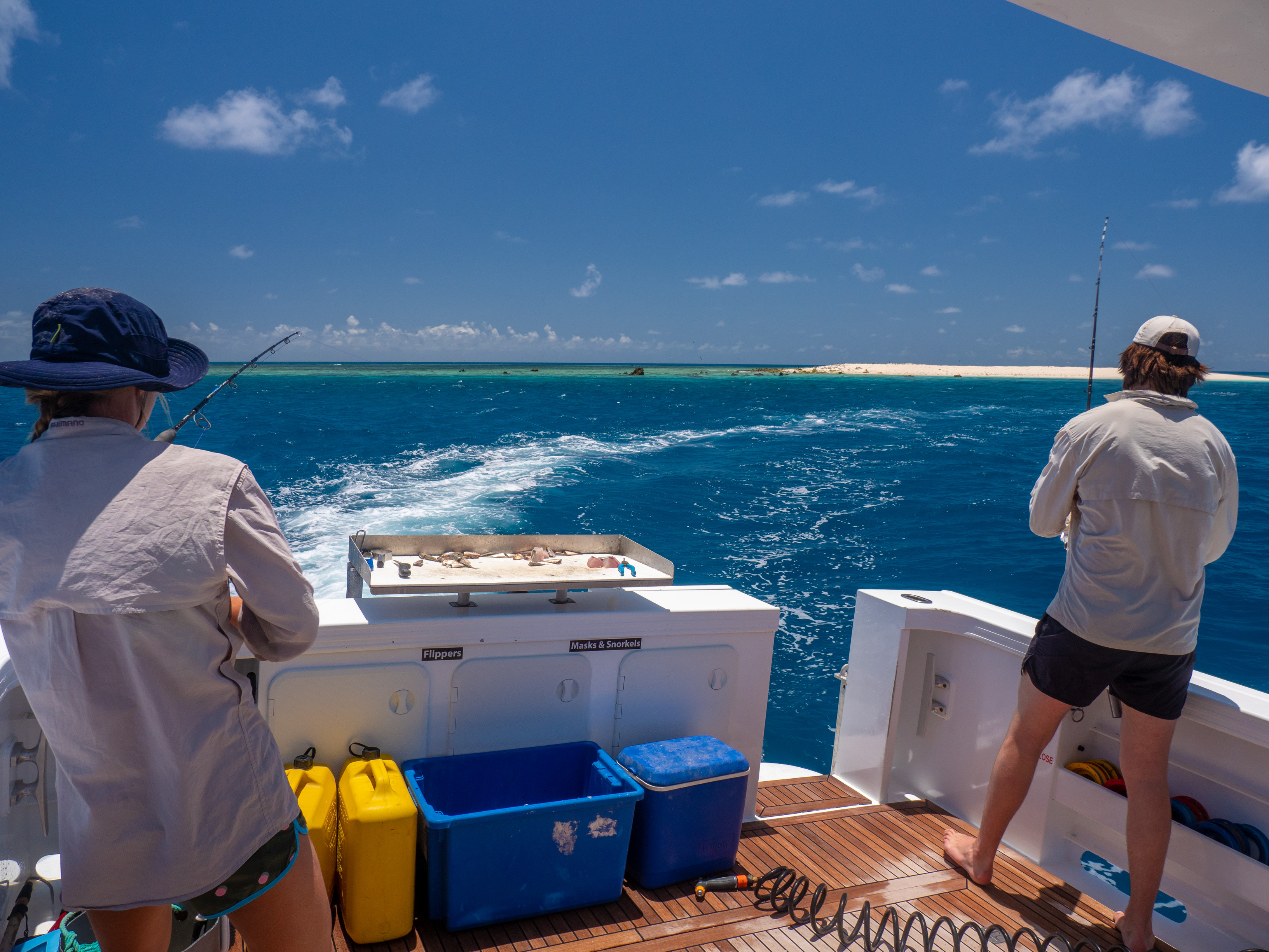 Fishing from a boat Haggerstone Island | boat charters Queensland Fishing from a boat Haggerstone Island | boat charters Queensland