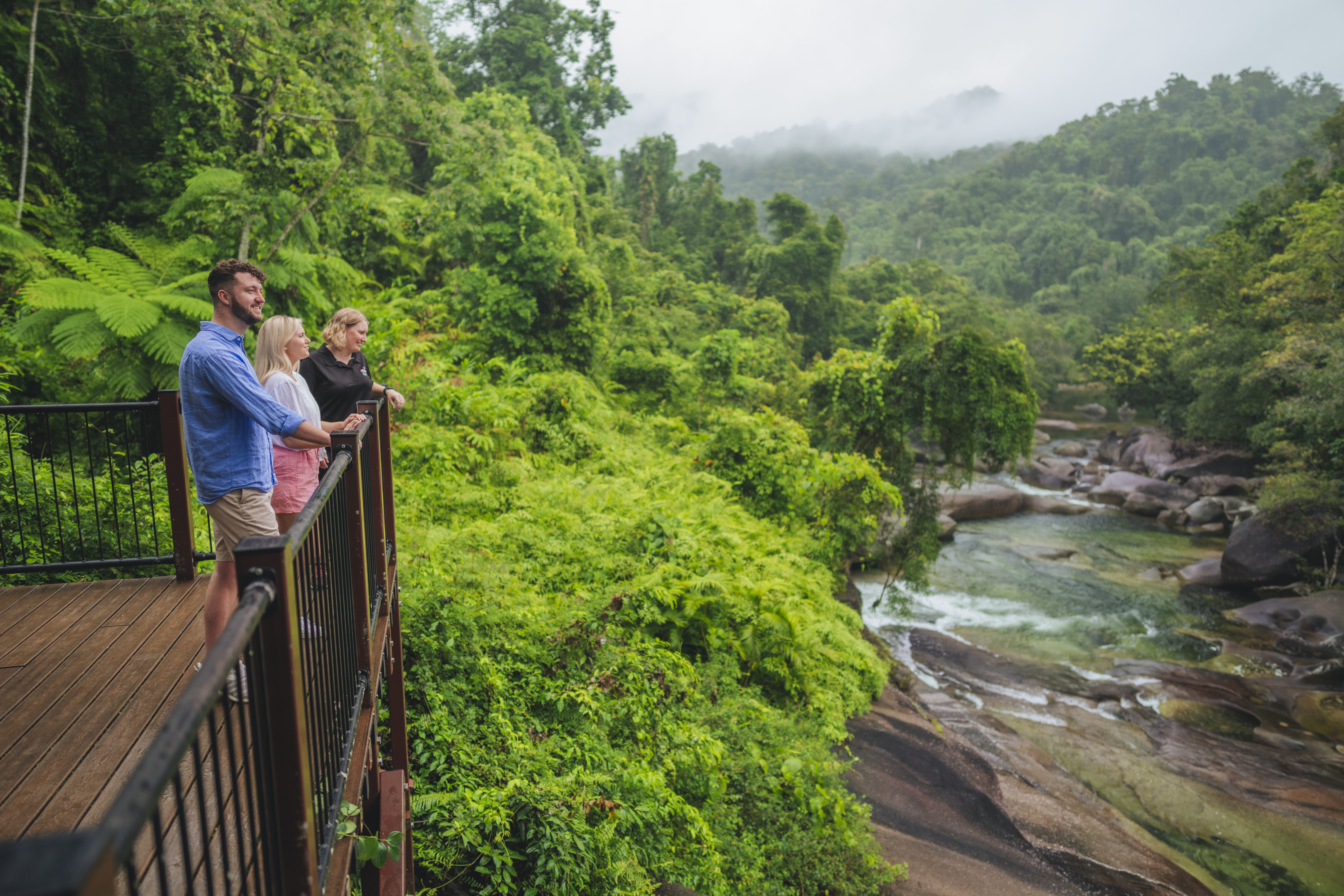 Couple at Babinda Boulders