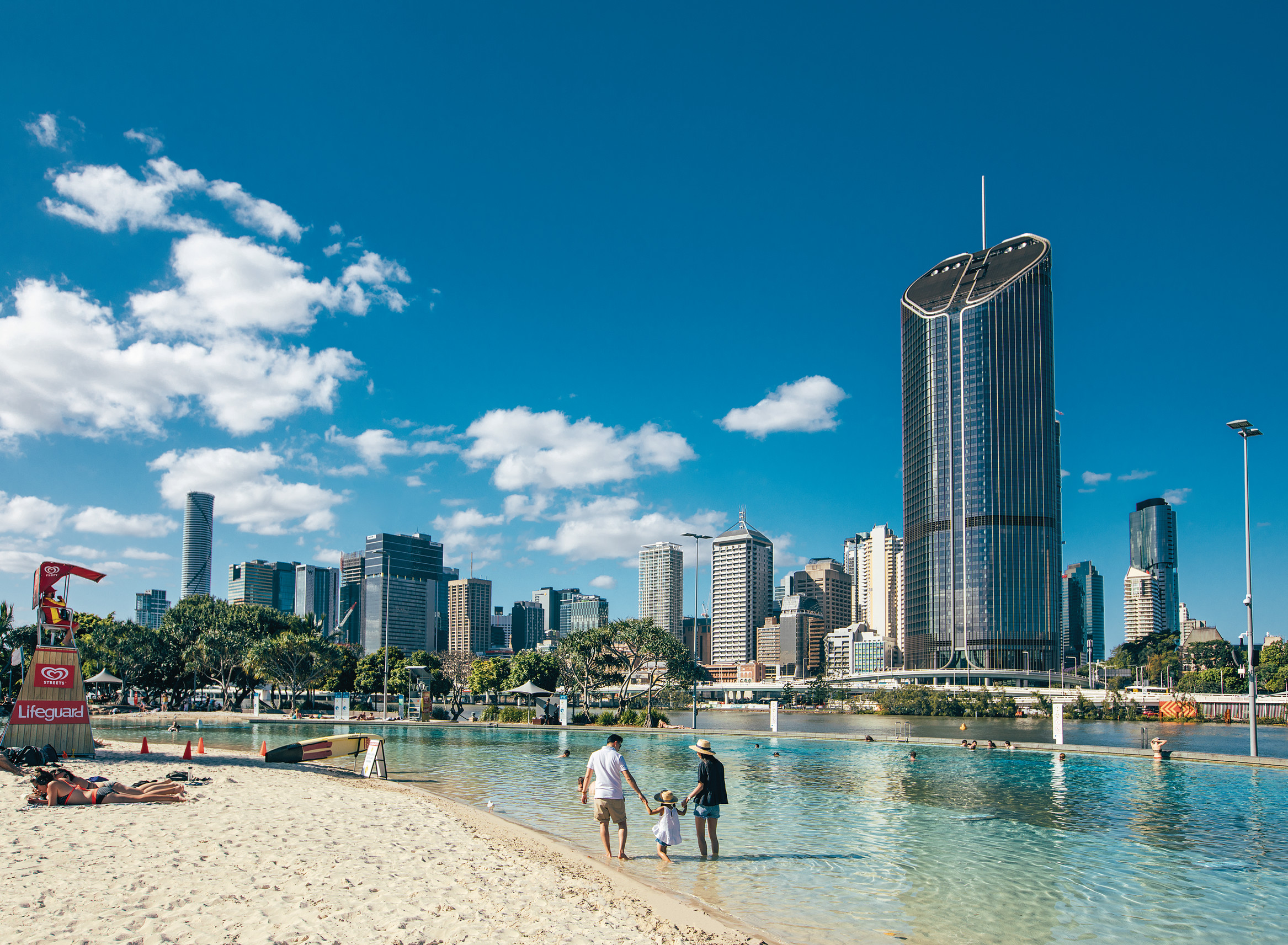 Streets Beach South Bank | south bank guide for kids
